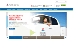 Desktop Screenshot of floridacitygas.com